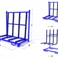 固定式玻璃運輸架，L架